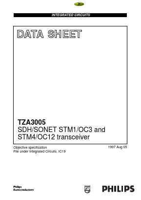 TZA3005 Datasheet PDF Philips Electronics