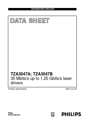 TZA3047UH Datasheet PDF Philips Electronics
