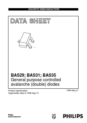 BAS35 Datasheet PDF Philips Electronics