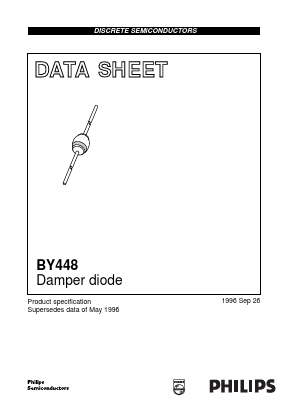 BY448 Datasheet PDF Philips Electronics