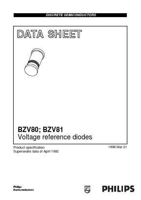 BZV80 Datasheet PDF Philips Electronics