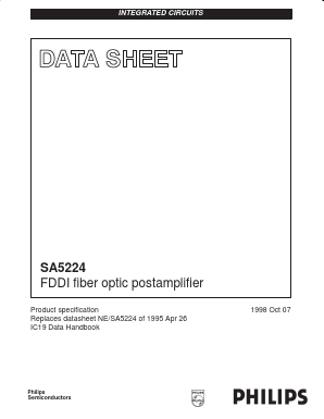 XSA5224CU Datasheet PDF Philips Electronics