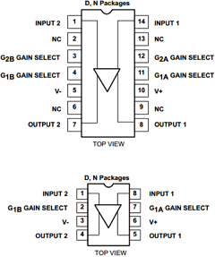 NE592D8 Datasheet PDF Philips Electronics