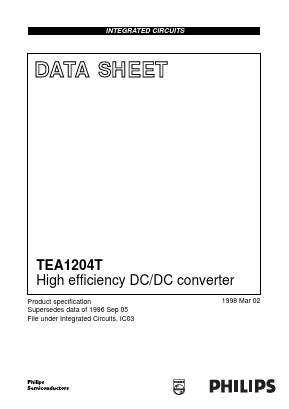 TEA1024T Datasheet PDF Philips Electronics