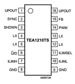 TEA1210TS Datasheet PDF Philips Electronics