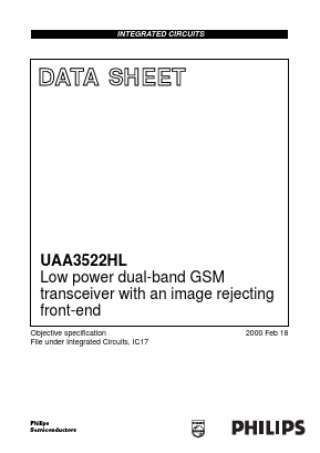 UAA3522HL Datasheet PDF Philips Electronics