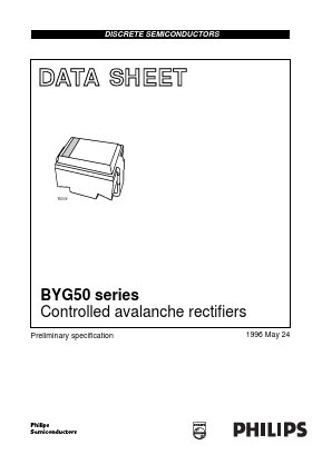 BYG50J Datasheet PDF Philips Electronics