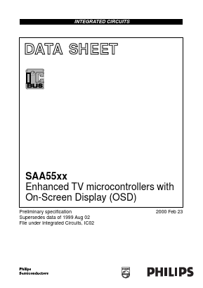 SAA5562PS Datasheet PDF Philips Electronics