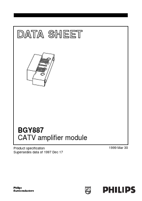 BGY887 Datasheet PDF Philips Electronics