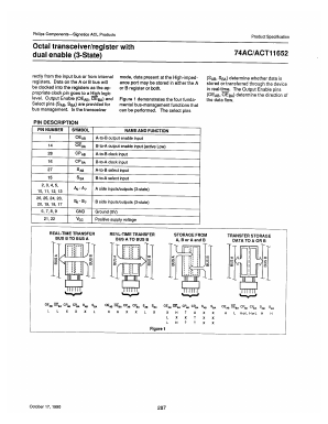 74AC11652 Datasheet PDF Philips Electronics