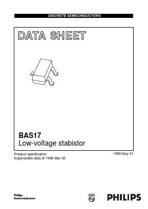 BAS17 Datasheet PDF Philips Electronics
