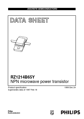 RZ1214B65Y Datasheet PDF Philips Electronics