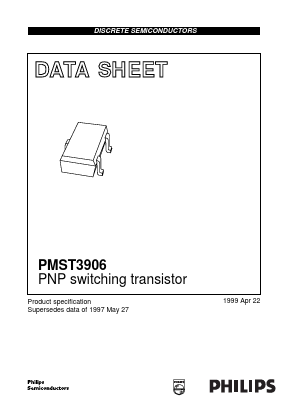 PMST3906 Datasheet PDF Philips Electronics