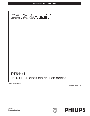 PTN1111 Datasheet PDF Philips Electronics