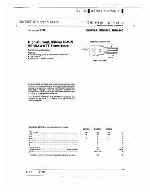 BUW64A Datasheet PDF Philips Electronics