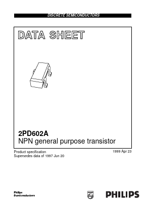 2PD602AS Datasheet PDF Philips Electronics