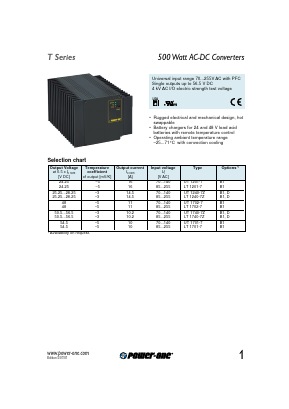 LT1740-7Z Datasheet PDF Power-One Inc.