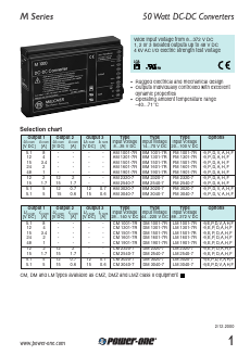 LM3040-9E Datasheet PDF Power-One Inc.