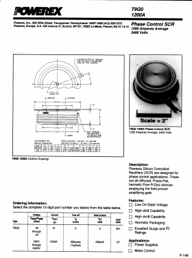T9G01200A Datasheet PDF Powerex