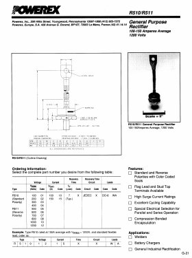 R5100810XXWA Datasheet PDF Powerex