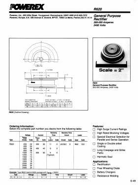 R6200440 Datasheet PDF Powerex