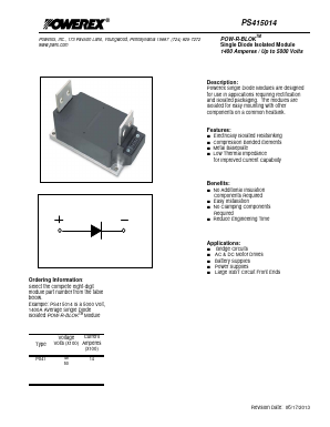 PS414514 Datasheet PDF Powerex