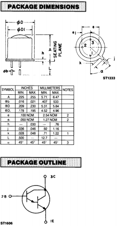 BPW38 Datasheet PDF QT Optoelectronics => Fairchildsemi