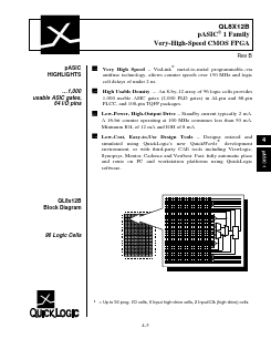 QL8X12B-2PL44C Datasheet PDF QuickLogic Corporation
