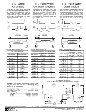 TTLOS Datasheet PDF Rhombus Industries Inc.