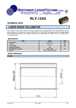 RLY-134G Datasheet PDF Rochester Electronics