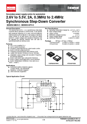 BD90521EFV-C Datasheet PDF ROHM Semiconductor
