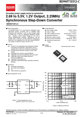 BD90571EFJ-C Datasheet PDF ROHM Semiconductor