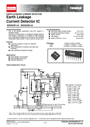 BD95820N-LB Datasheet PDF ROHM Semiconductor