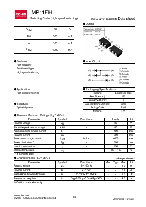 IMP11FH Datasheet PDF ROHM Semiconductor