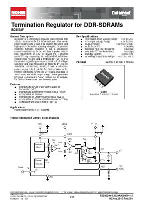 BD3532F-E2 Datasheet PDF ROHM Semiconductor