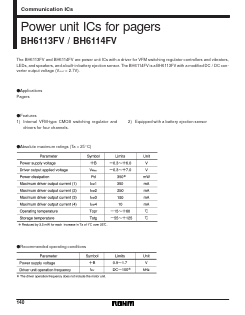 BH6113FV Datasheet PDF ROHM Semiconductor