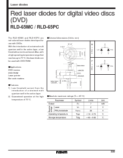 RLD-65MC Datasheet PDF ROHM Semiconductor