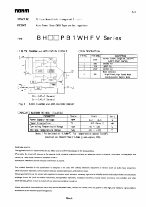 BH28PB1WHFV Datasheet PDF ROHM Semiconductor