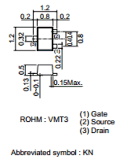 2SK3541T2R Datasheet PDF ROHM Semiconductor