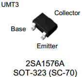 2SA1576UBR Datasheet PDF ROHM Semiconductor