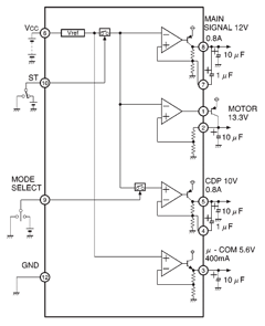 BA3950 Datasheet PDF ROHM Semiconductor