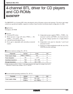 BA5916FP Datasheet PDF ROHM Semiconductor