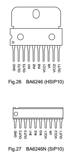 BA6239N-E2 Datasheet PDF ROHM Semiconductor