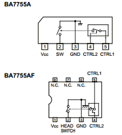 BA7755AF Datasheet PDF ROHM Semiconductor