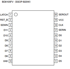 BD8105FV Datasheet PDF ROHM Semiconductor