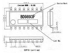 BD9893F Datasheet PDF ROHM Semiconductor