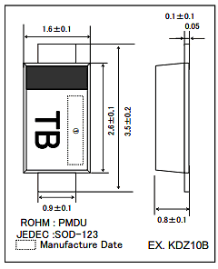 KDZ33B Datasheet PDF ROHM Semiconductor