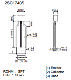 2SC2412 Datasheet PDF ROHM Semiconductor