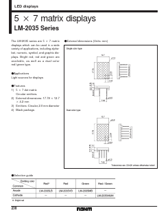 LM-2035MUM Datasheet PDF ROHM Semiconductor