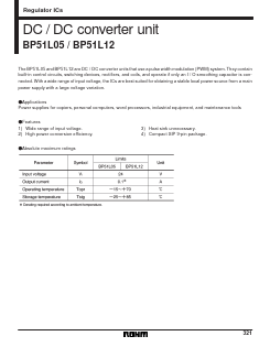 BP51L05 Datasheet PDF ROHM Semiconductor